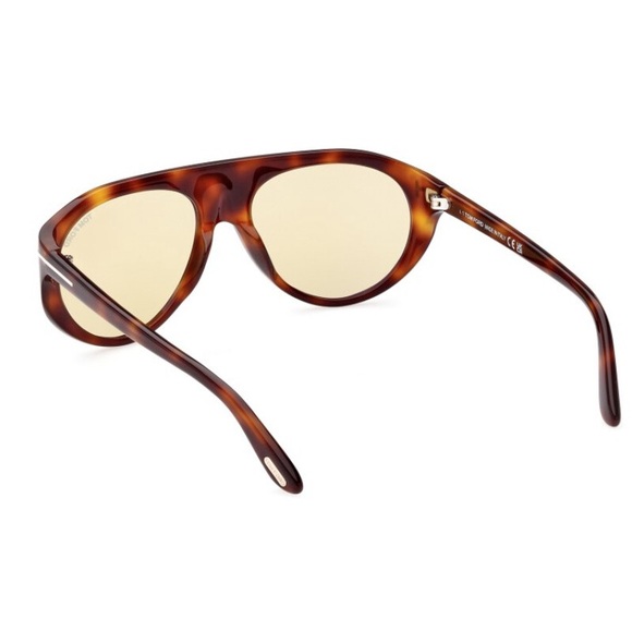 NEW FT1001/S 53E TOM FORD REX-02 TF1001 53E UNISEX PHOTOCHROMIC BROWN SUNGLASSES - Picture 4 of 5